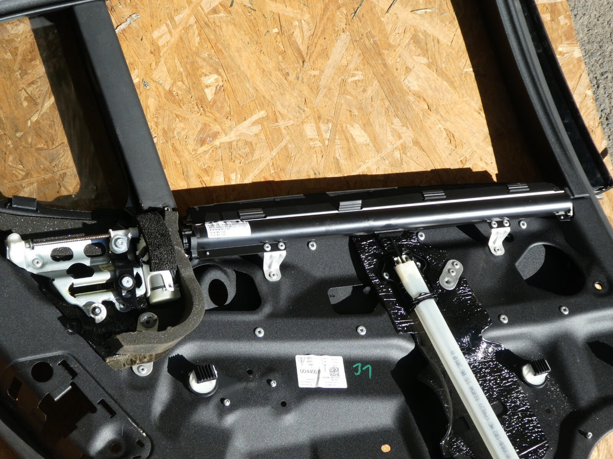 Porsche 970 Türrahmen Fensterheber hinten links mit Sonnenschutzrollo ORIGINAL gebraucht - Panamera – Produktansicht 15