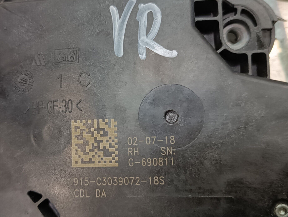 OPEL ASTRA K 1.0 TURBO 12V Original Türschloss Vorne Rechts GM AM4 gebraucht - 13597530 – Produktansicht 3