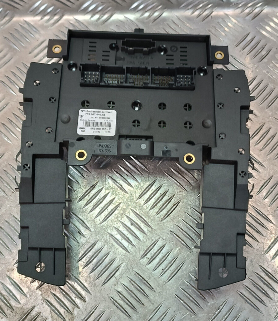 Porsche Cayenne S 92A Bedientklimaeinheit Mittel 7P5907040AE 5HB010357 gebraucht - Original – Produktansicht 2