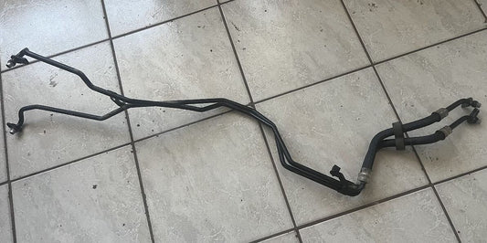 Porsche Cayenne II 92A Ölleitung Getriebekühler Rohrs ORIGINAL gebraucht - 7P5317801A – Produktansicht 1