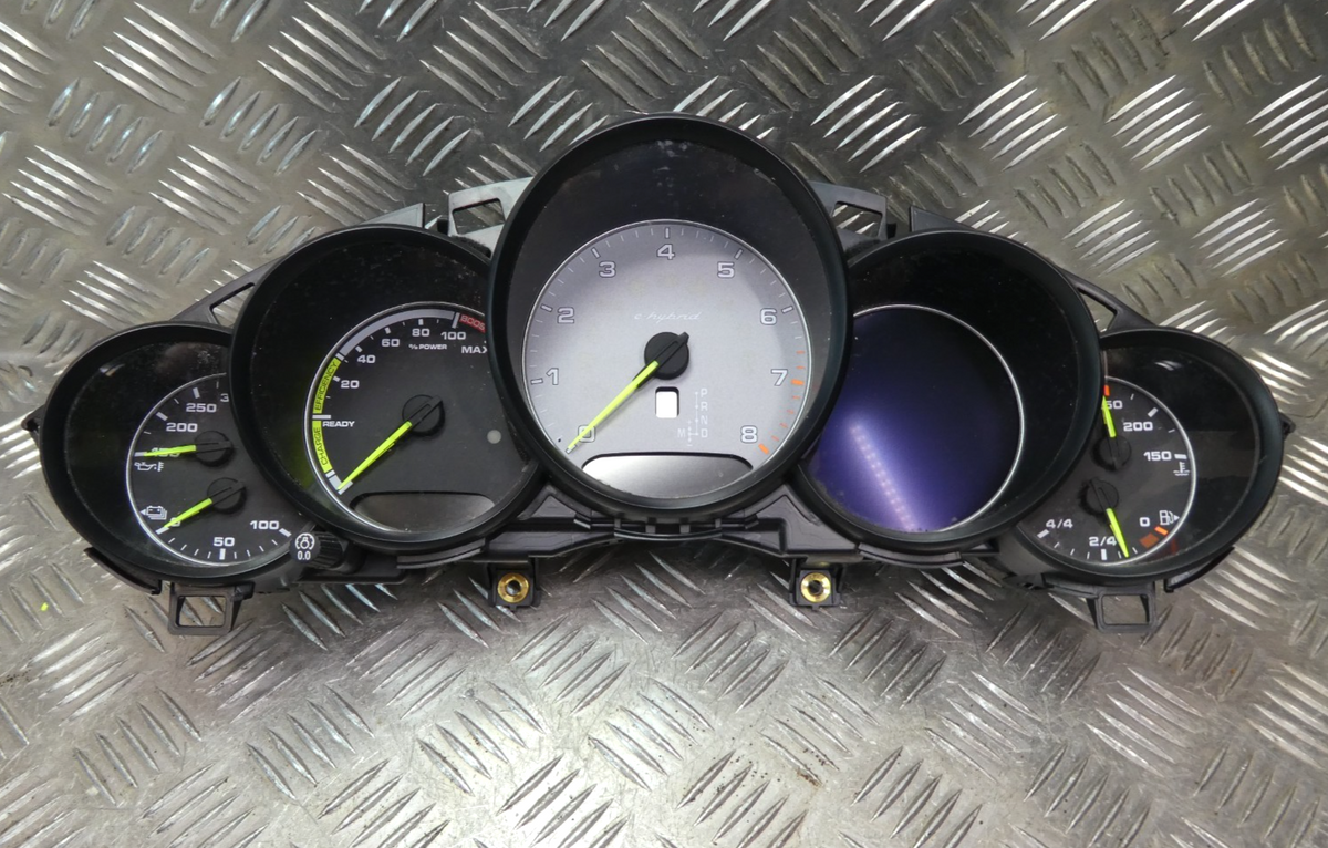 Porsche Panamera 3.0 E-Hybrid Kombiinstrumente Tacho Speedometer ORIGINAL gebraucht - 97064116656 – Produktansicht 1