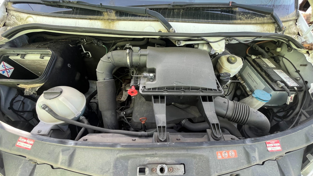 Sprinter W906 2.2 CDI _ 651.957 _ motor ohne Anbauteile 120 kW 230T km ORIGINAL gebraucht - Mercedes – Produktansicht 1