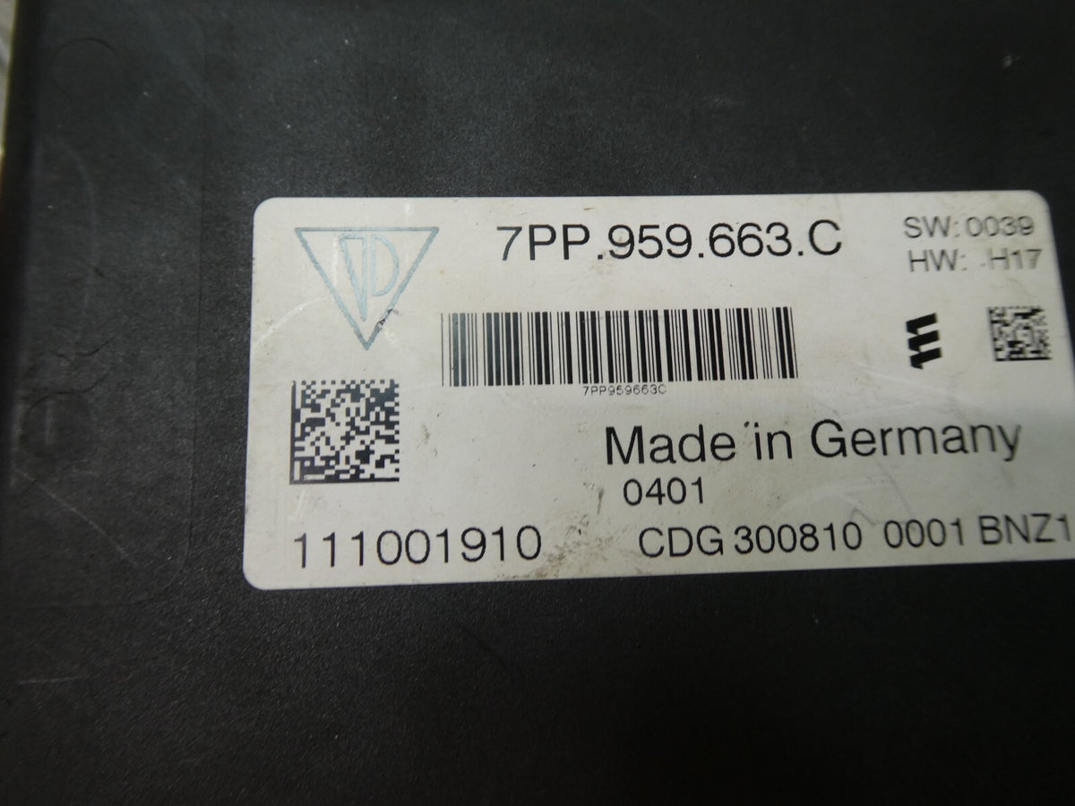 Porsche Panamer 970 Steuergerät Start Stop Spannungsstabilisator ORIGINAL gebraucht - 7PP959663C – Produktansicht 3