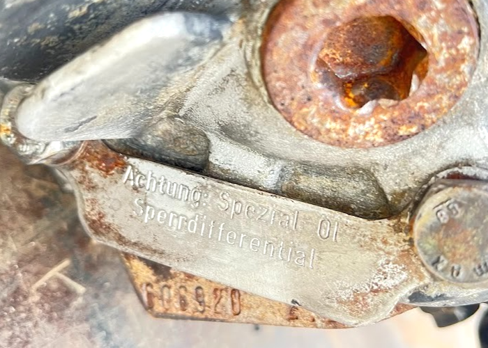 Mercedes-Benz C126 W126 500 SEC SEL Differential Ausgleichsgetriebe Hinterachse – Produktansicht 8