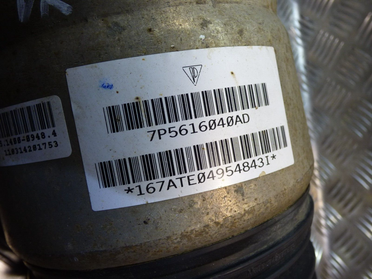 Porsche Cayenne 92A Stoßdämpfer vorne rechts 7P5616040AD 7P5616404R ORIGINAL gebraucht - Luftfahrwerk – Produktansicht 4