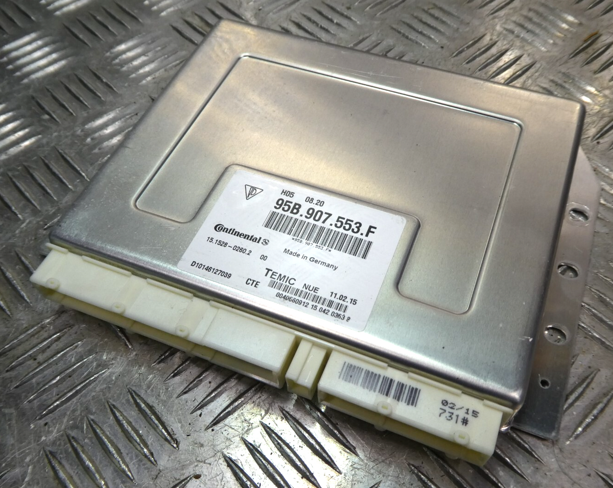 Porsche Macan 95B Steuergerät 95B907553F ORIGINAL gebraucht - Luftfederung – Produktansicht 1