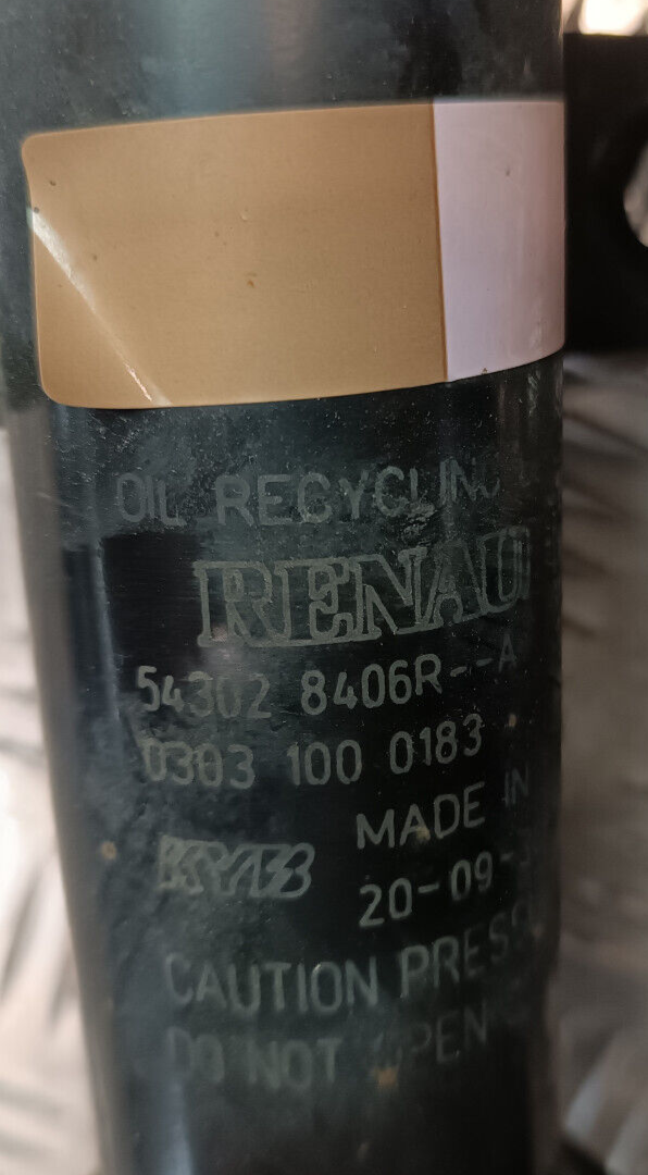 Renault Zoe 2022 Stoßdämpfer Federbein Vorne Links 54302 8406R ORIGINAL gebraucht - 543028406R – Produktansicht 3