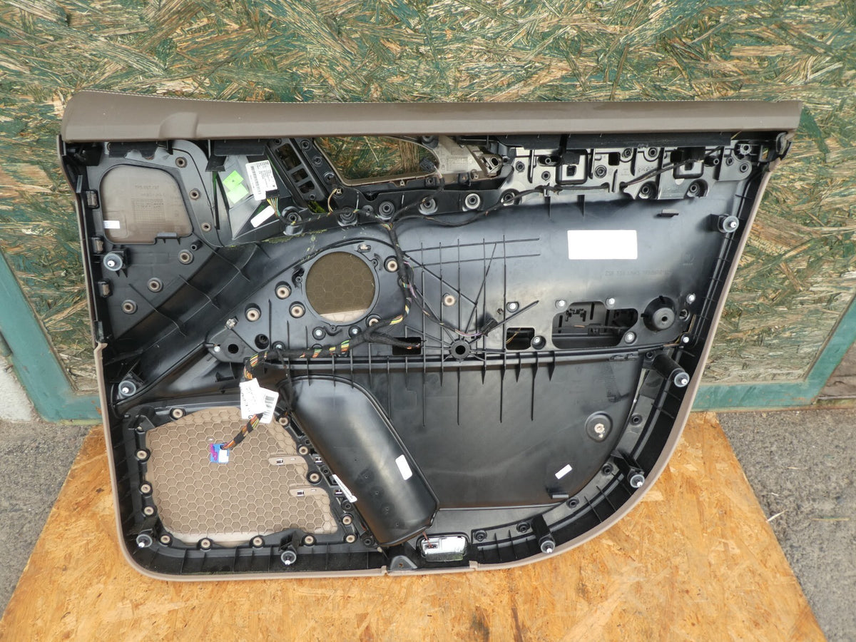 Porsche Cayenne 92A Türverkleidung Vorne Links Umbra Tartufo ORIGINAL gebraucht - 7P5867011D – Produktansicht 5
