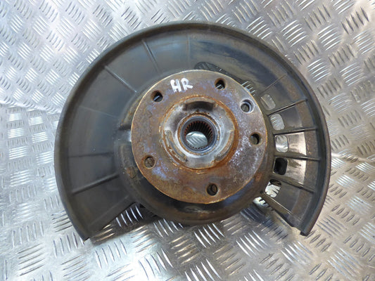 Porsche Cayenne II 92A hinten rechts 7P0609404D 7P0505436A ORIGINAL gebraucht - Achsschenkel – Produktansicht 1