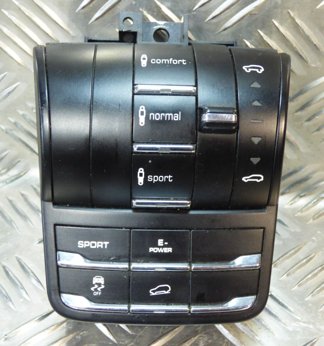 Porsche Cayenne 92A Schalterblock Mittelkonsole 7P5927127CC 7P5927521Q ORIGINAL gebraucht - Fahrwerk – Produktansicht 1