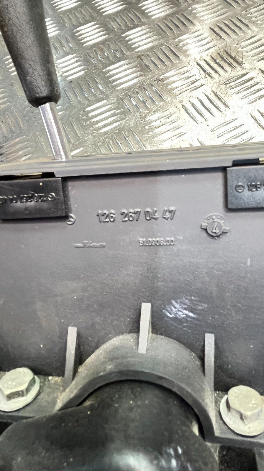 Mercedes-Benz C126 W126 _ Schaltkulisse Wählhebel Automatik ORIGINAL gebraucht - 1262670447 – Produktansicht 5