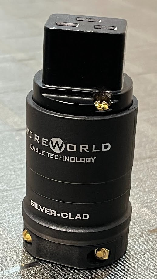 Silver-Clad OFC Copper 20A/250V Gerätestecker ORIGINAL gebraucht - plug IEC C19 High-End ORIGINAL… – Produktansicht 2