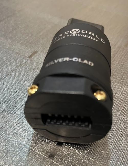 Silver-Clad OFC Copper 20A/250V Gerätestecker plug IEC C19 High-End ORIGINAL gebraucht - Wireworld – Produktansicht 8