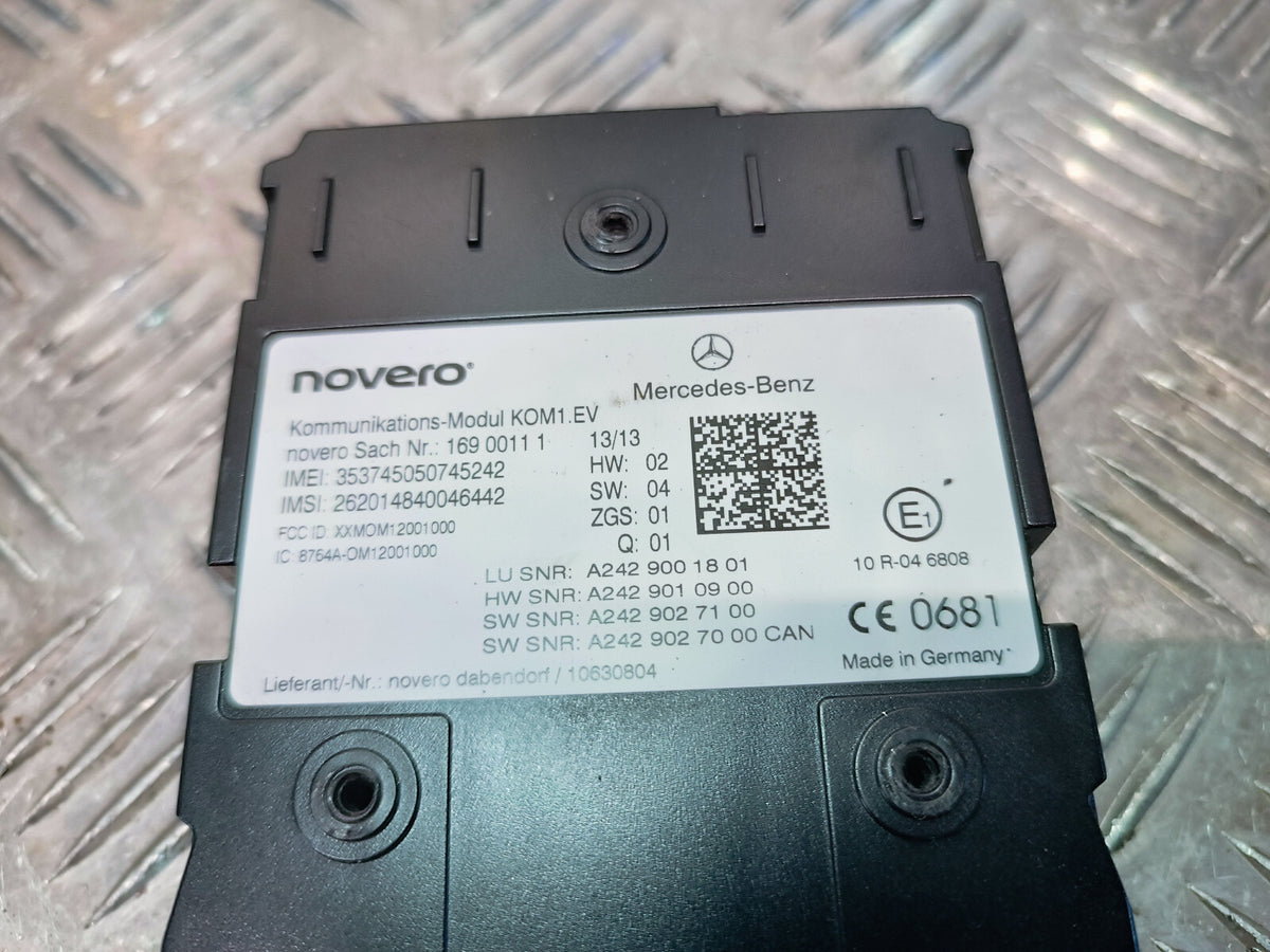 Smart ForTwo 451 Electric Elektronikmodul Steuergerät ORIGINAL gebraucht - A2429001801 – Produktansicht 2