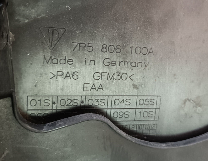 Porsche Cayenne S 92A Abdeckung Verkleidung 7P5806100A 7P5806442 ORIGINAL gebraucht - Motorabdeckung – Produktansicht 4