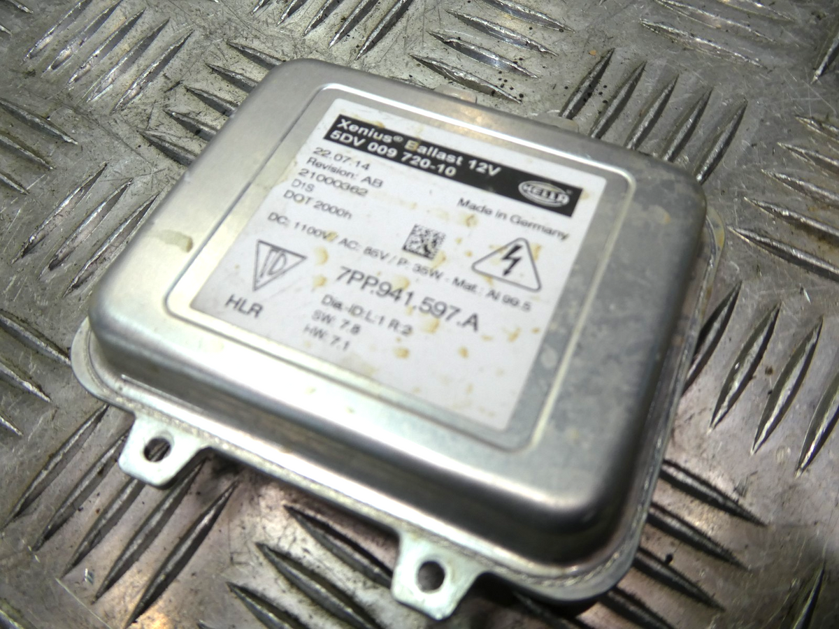 Porsche 970 Xenon Vorschaltgerät steuergerät 7PP941597A ORIGINAL gebraucht - Panamera – Produktansicht 1