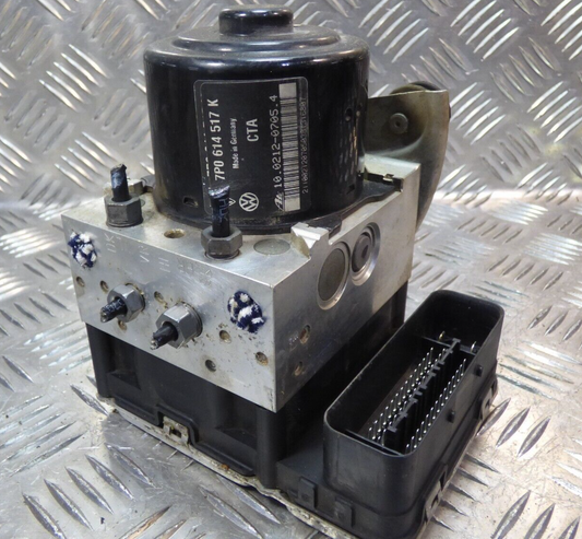 Porsche Cayenne II 92A ABS ESP Pumpe Hydraulikblock 7P0614517K ORIGINAL gebraucht - steuergerat – Produktansicht 1