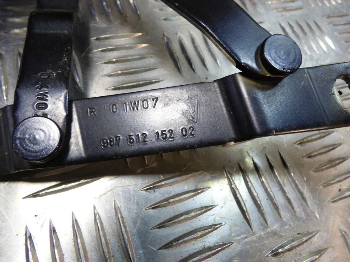 Porsche 987 997 Heckklappe Scharnier Rechts mit Federschaft ORIGINAL gebraucht - 98751215202 – Produktansicht 3