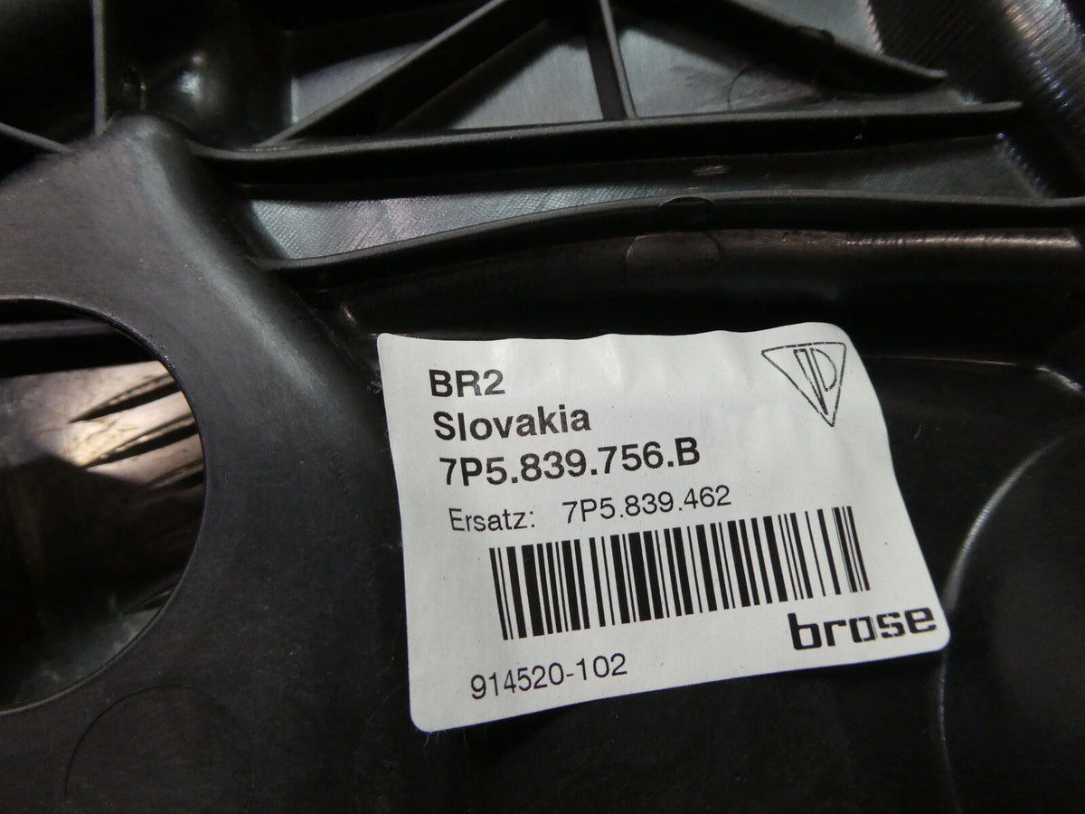 Porsche Cayenne 4.8 S 92A mit panel hinten rechts 7P5839756B ORIGINAL gebraucht - Fensterheber – Produktansicht 3
