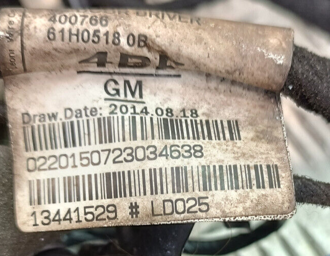 OPEL ASTRA K 1.4 Turbo Original Türkabelbaum Kabelbaum GM gebraucht - 13441529 – Produktansicht 2