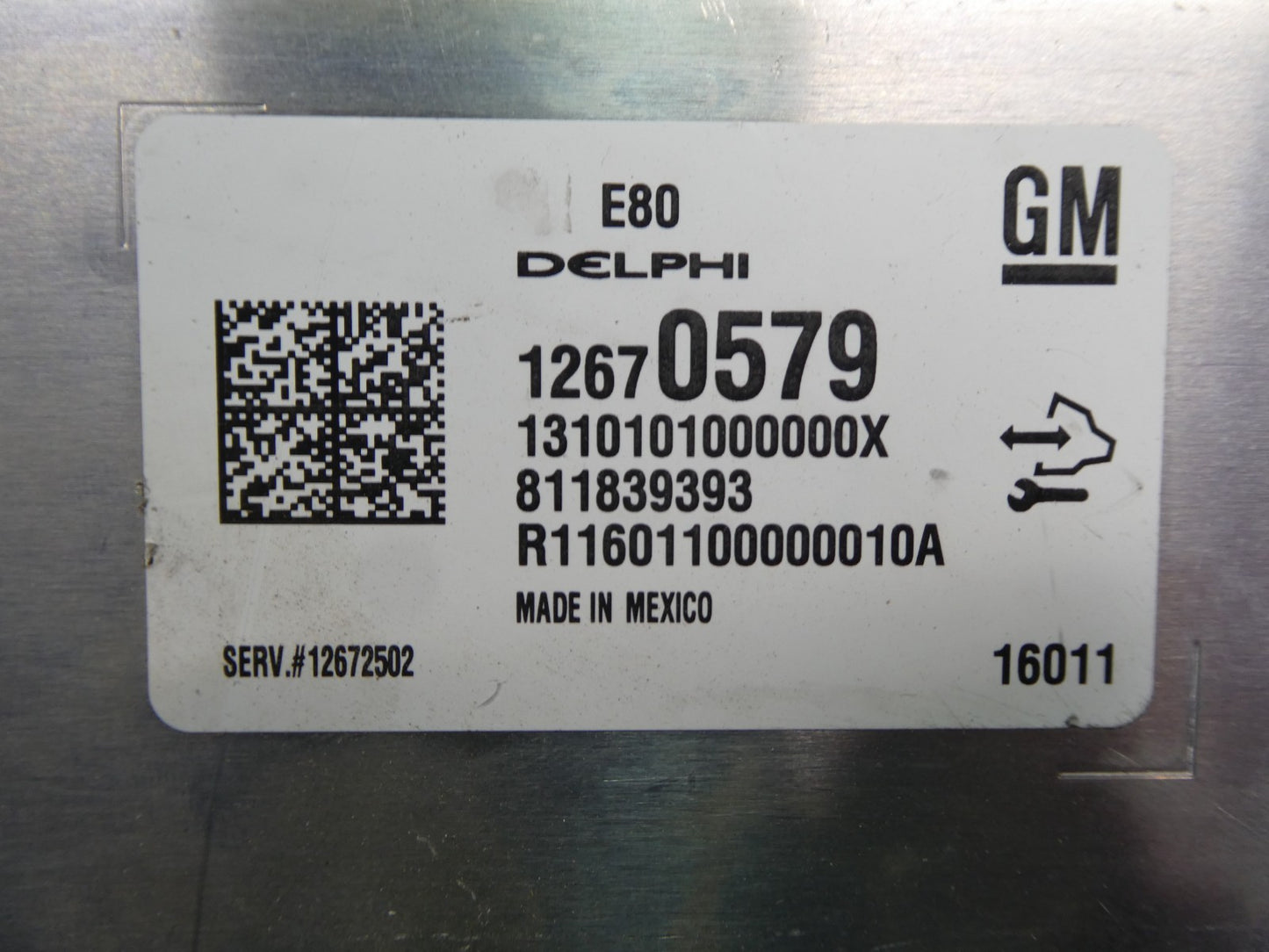 OPEL ASTRA K 1.0 TURBO 12V Motorsteuergerät Modul ECU DELPHI GM ORIGINAL gebraucht - 12670579 – Produktansicht 4