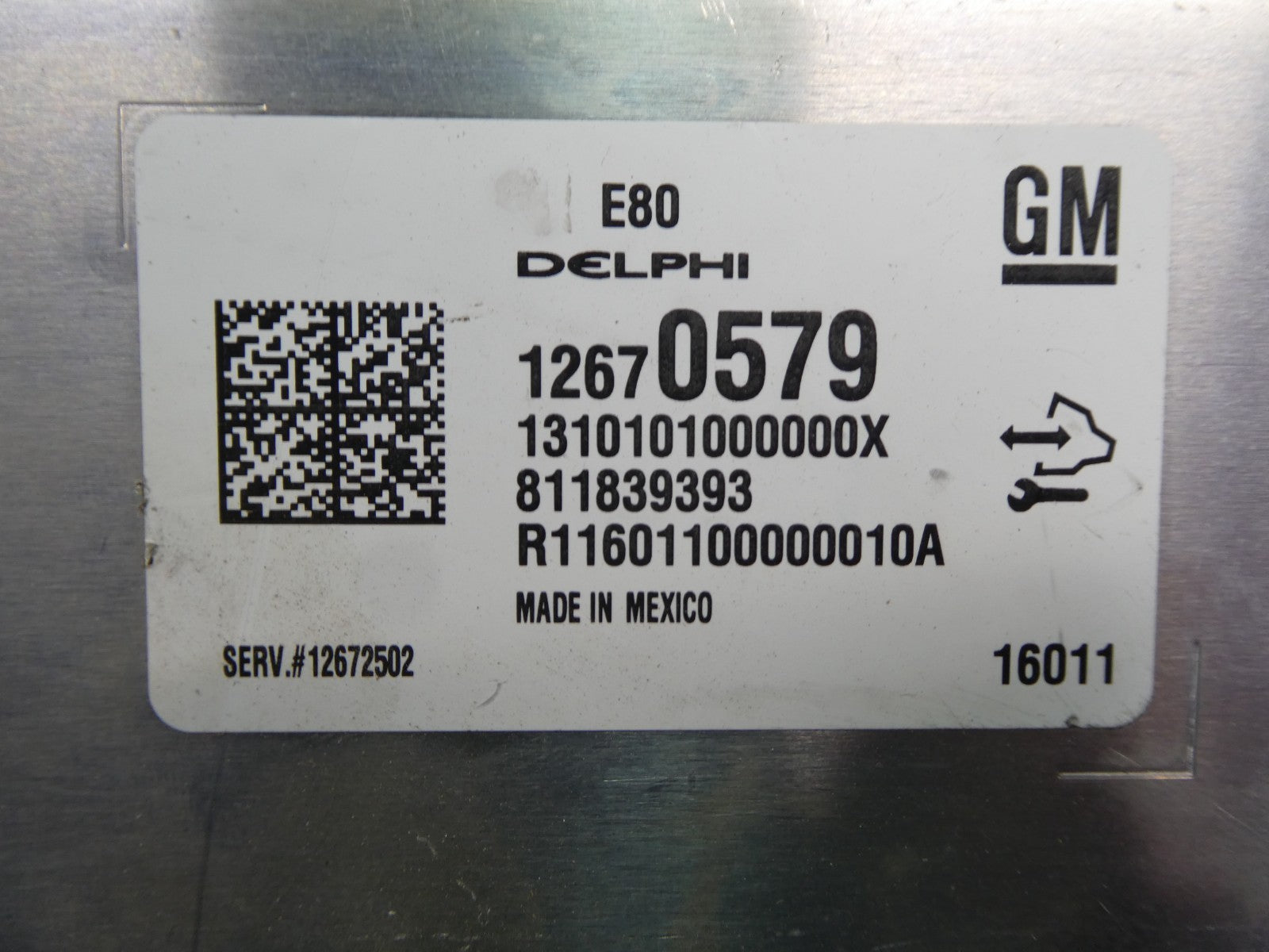 OPEL ASTRA K 1.0 TURBO 12V Motorsteuergerät Modul ECU DELPHI GM ORIGINAL gebraucht - 12670579 – Produktansicht 4