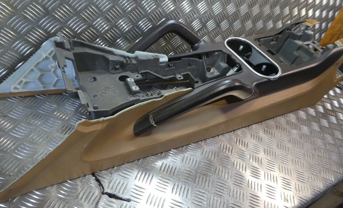 Porsche Cayenne 92A Mitte Farbe: cayen cognac 7F0 ORIGINAL gebraucht - Mittelkonsole – Produktansicht 6