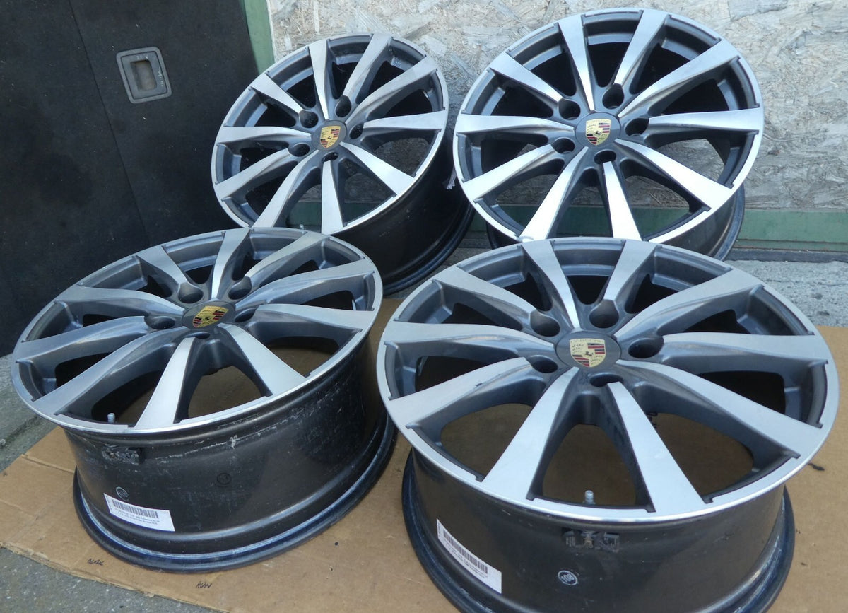 Orig Porsche 970 19 zoll Alufelgen satz SPEEDLINE mit RDK & Nabendeckel ORIGINAL gebraucht - Panamera – Produktansicht 11