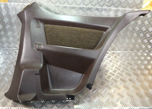 C126 W126 Coupe SEC Coupé Seitenverkleidung hinten Rechts innen braun ORIGINAL gebraucht - Mercedes – Produktansicht 1