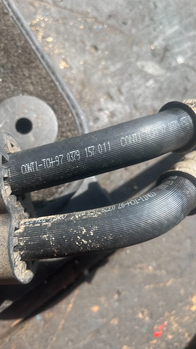 Porsche Cayenne II 92A Ölleitung Getriebekühler Rohrs ORIGINAL gebraucht - 7P5317801A – Produktansicht 5