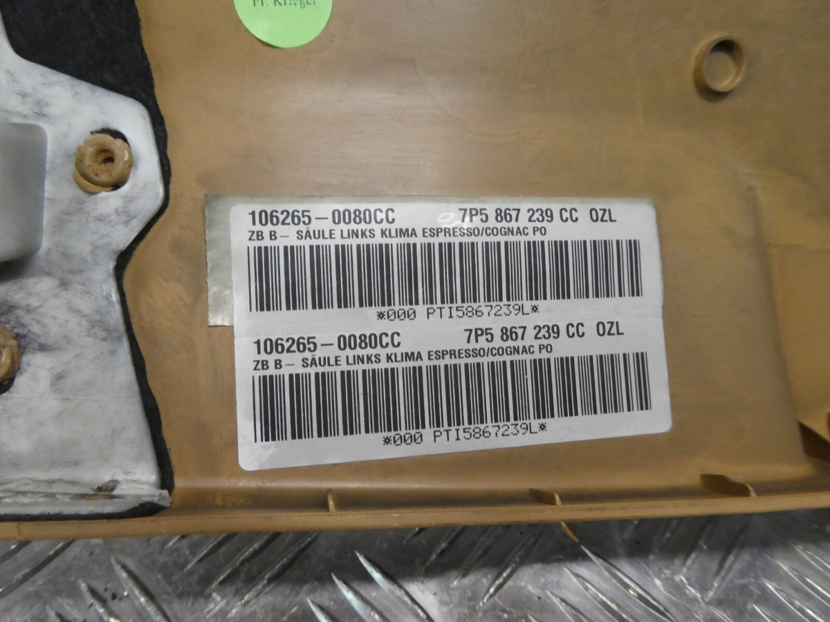 Porsche Cayenne 92A Säulenverkleidung B-Säule links 0ZL ORIGINAL gebraucht - 7P5867239CC – Produktansicht 4