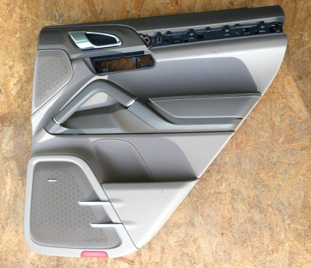 Porsche Cayenne 92A Türverkleidung Hinten Rechts + Rolo Umbra Tartufo ORIGINAL gebraucht - 7P5867212 – Produktansicht 1