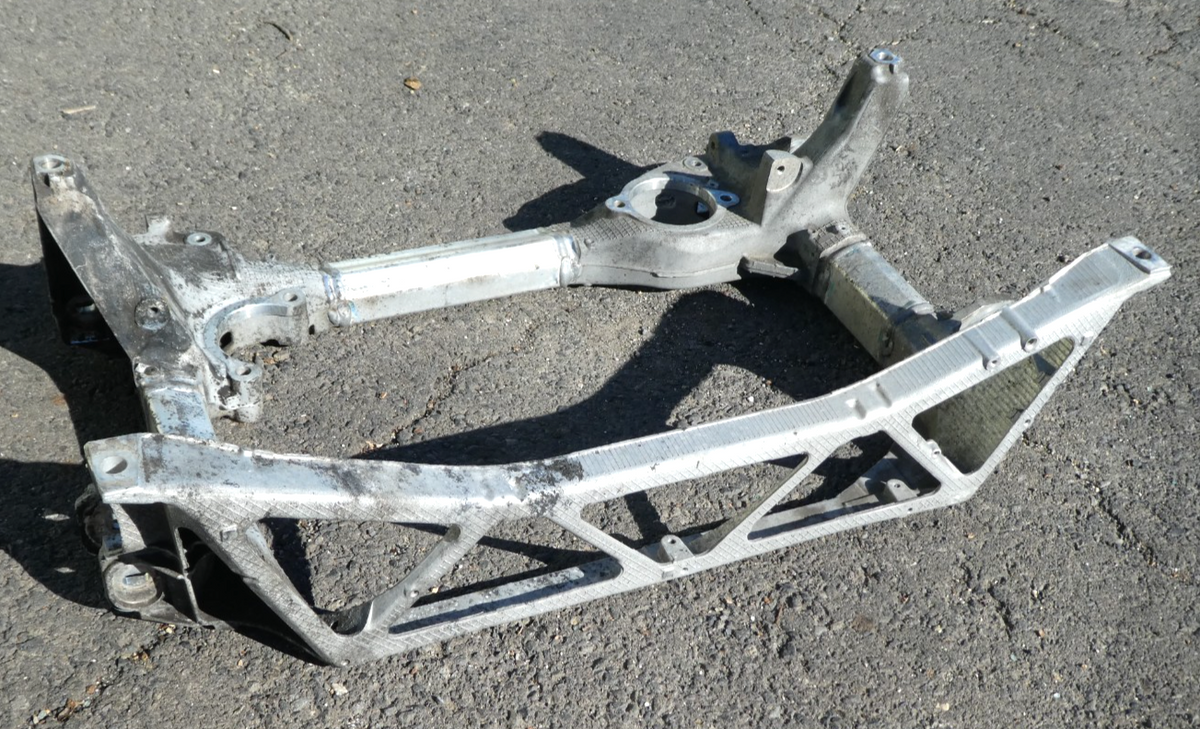 Porsche Panamera 970 Hilfsrahmen vorne Vorderachsträger Achsträger ORIGINAL gebraucht - 97034110109 – Produktansicht 5