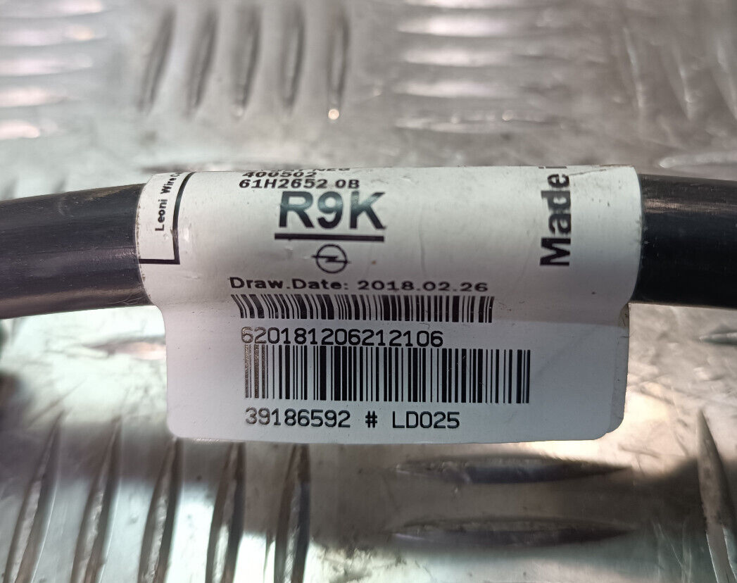 OPEL ASTRA K 1.4 2019 Batteriekabelbaum Kabelbaum ORIGINAL gebraucht - 39186592 – Produktansicht 3