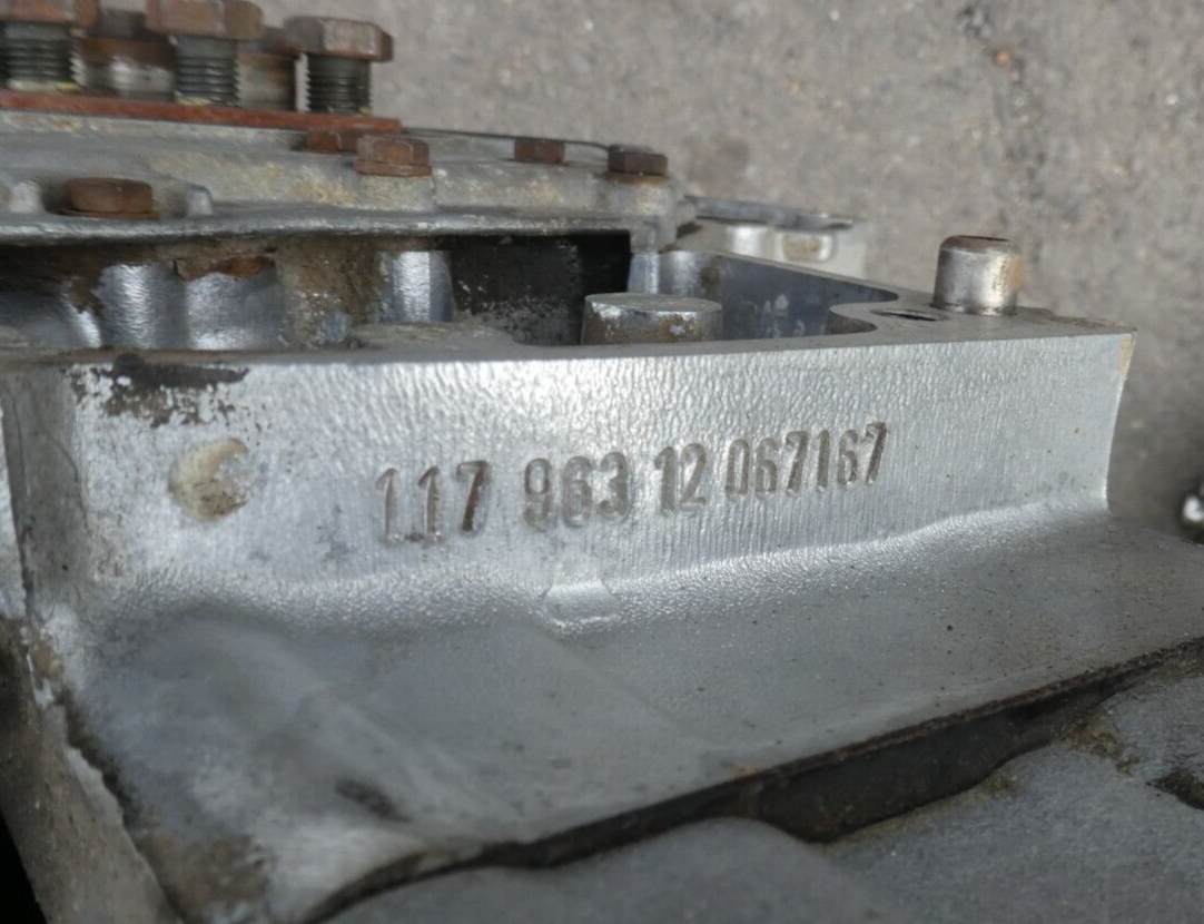 Mercedes-Benz C126 W126 500 V8 Motor ohne Anbauteile M117 _ 117963 ORIGINAL gebraucht - 140000 km – Produktansicht 6