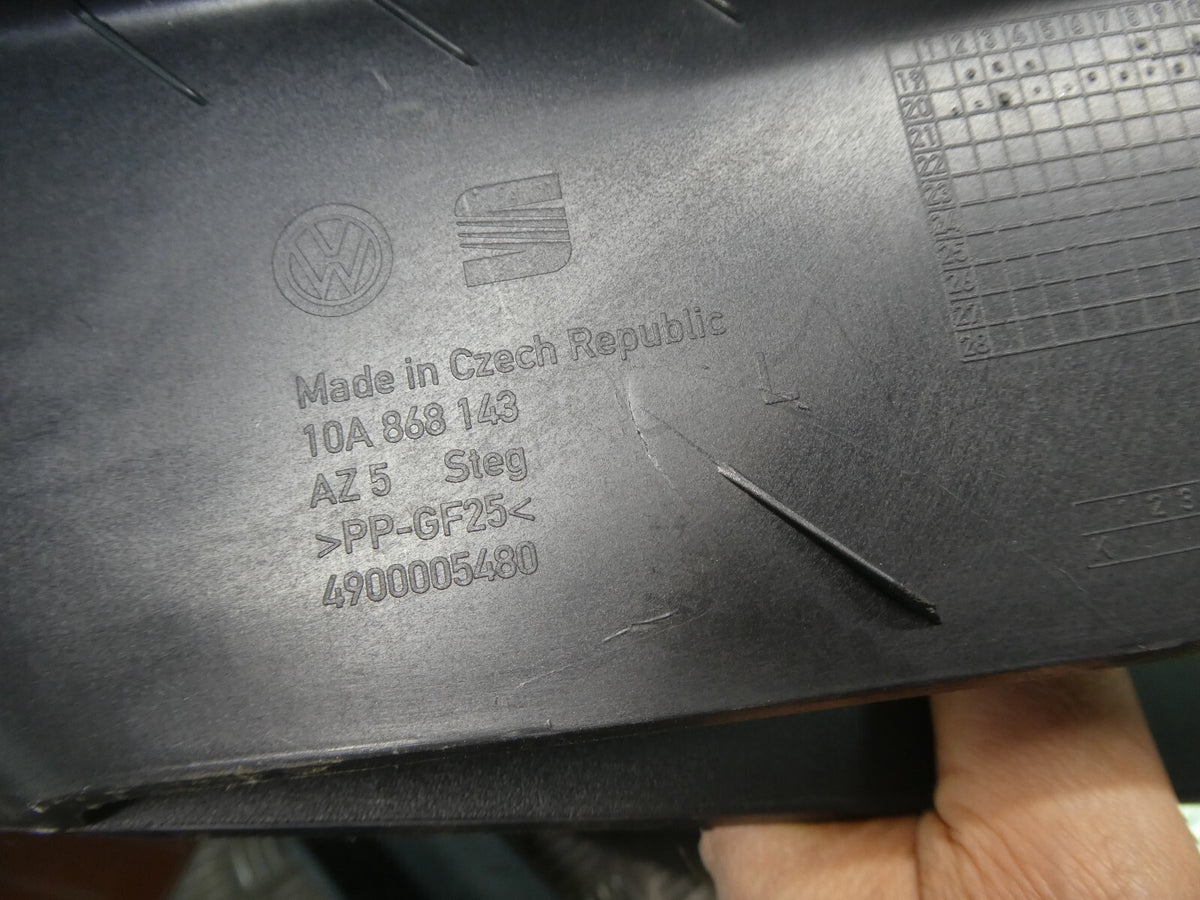 VW ID3 ID.3 Verkleidung A Säule vorne links Blende 10A868143 schwarz ORIGINAL gebraucht - Volkswagen – Produktansicht 5