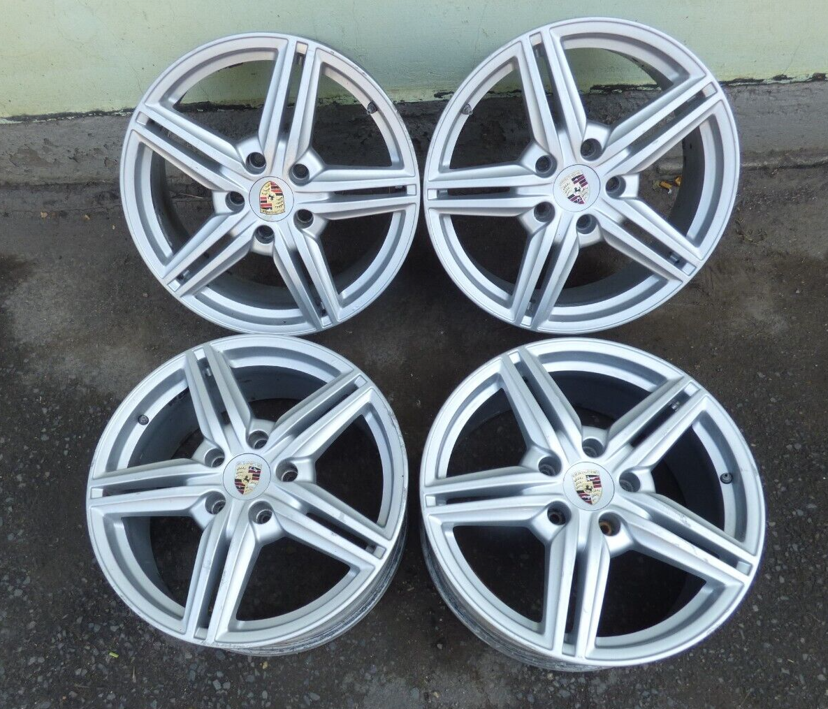 Porsche Cayenne II 92A 2012 Alufelgen Satz Felgen 19" Zoll 7P5601025E gebraucht - Original – Produktansicht 4