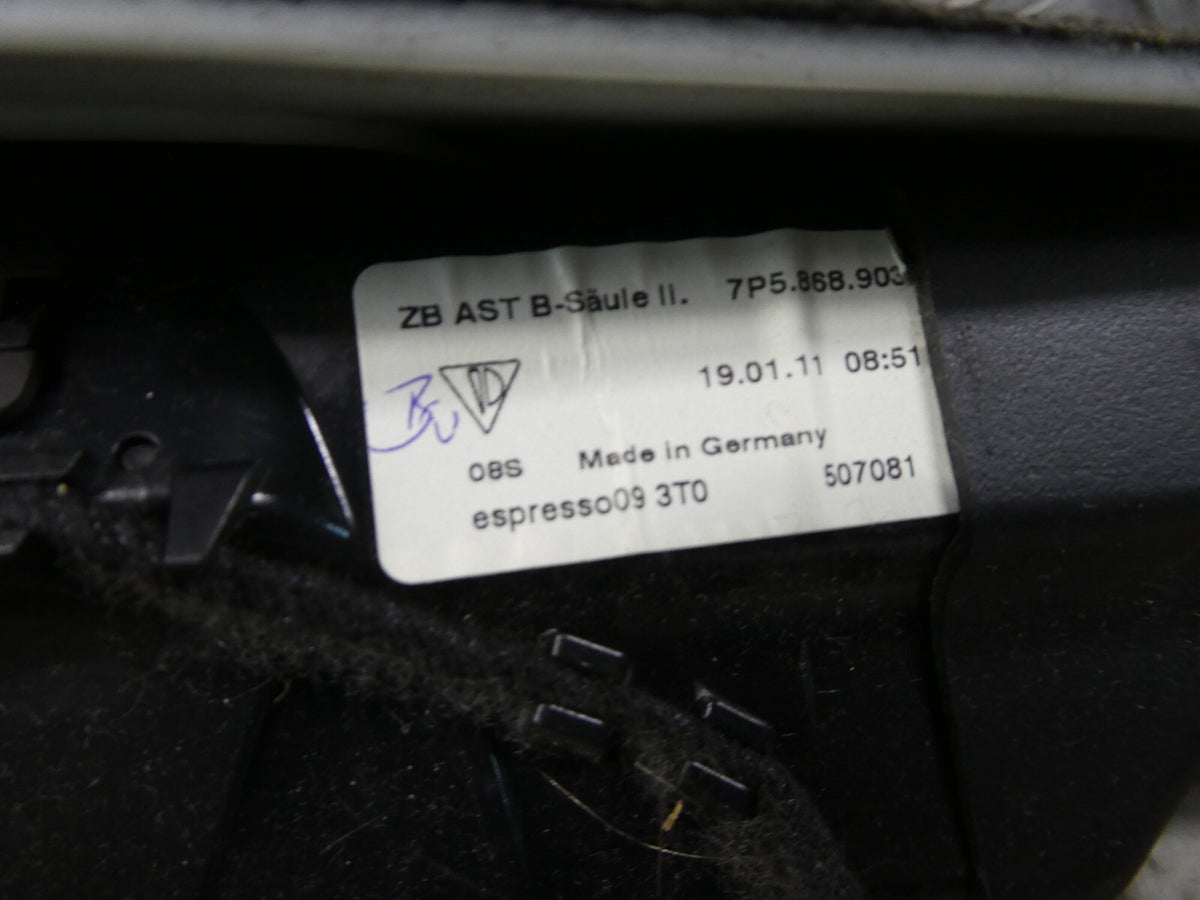 Porsche Cayenne 92A Säulenverkleidung B-Säule links 0ZL ORIGINAL gebraucht - 7P5867239CC – Produktansicht 5