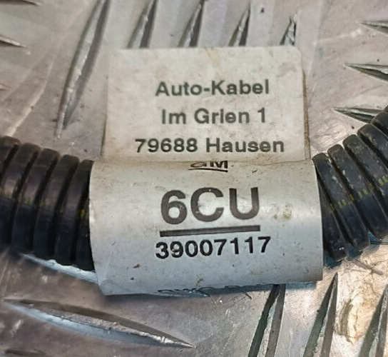 OPEL ASTRA K 1.4 Turbo Kabelbaum Batterie Anlasser GM 6CU 79688 ORIGINAL gebraucht - 39007117 – Produktansicht 2