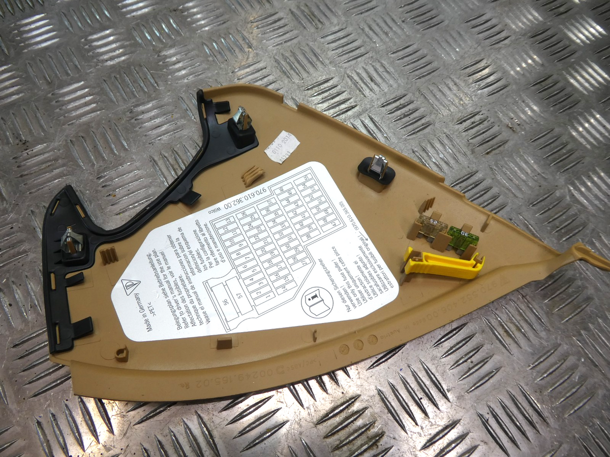 Porsche Panamera 970 Abdeckung Armaturenbrett rechts Verkleidung ORIGINAL gebraucht - 97055240600 – Produktansicht 2