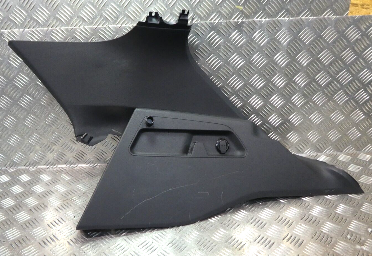 VW ID.3 ID3 Kofferraumabdeckung recht 10A867288C 4PK 2021 schwarz ORIGINAL gebraucht - Volkswagen – Produktansicht 1