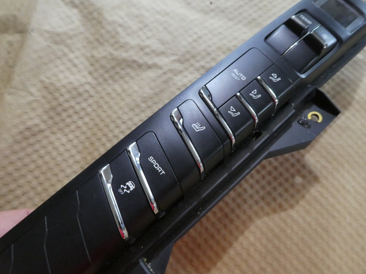 Porsche Panamer 970 Klimabedieneinheit Klima Mittelkonsole DML links ORIGINAL gebraucht - 97061342702 – Produktansicht 4