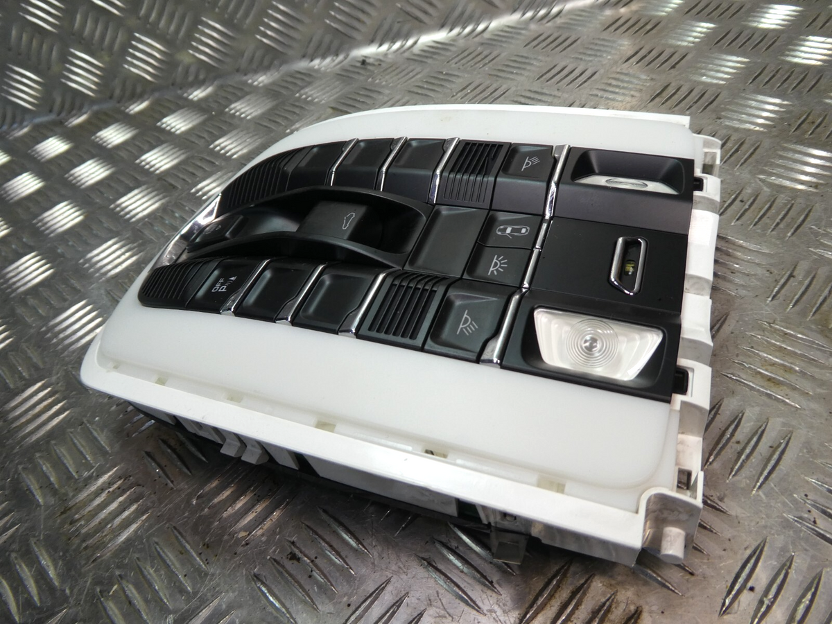 Porsche Macan 95B Leselampe Schiebedach schalter 7PP959551GC ORIGINAL gebraucht - Innenraumleuchte – Produktansicht 3