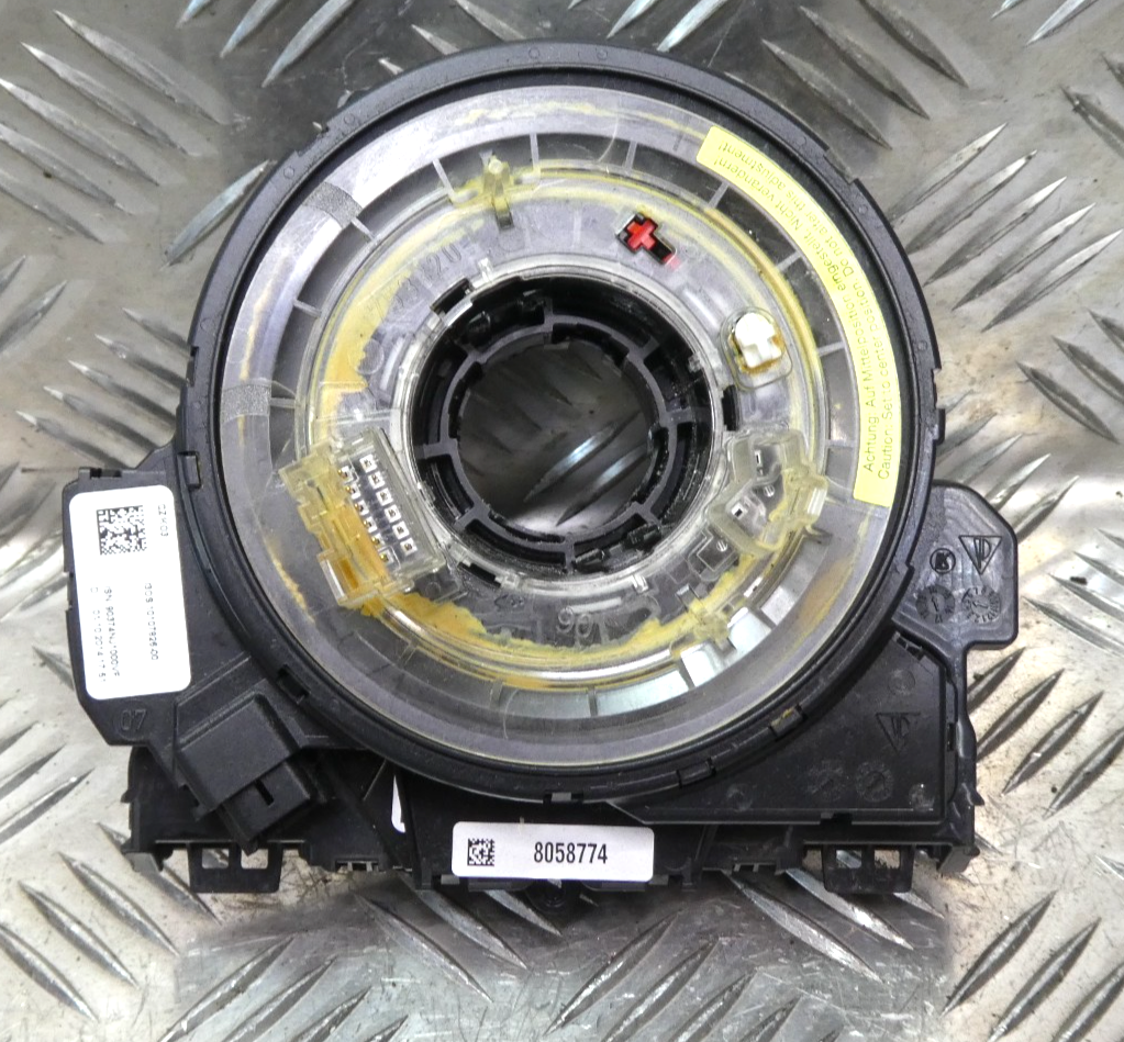 Porsche 3.0 E-Hybrid Lenkwinkelsensor Schleifring Wickelfeder SRS Ring ORIGINAL gebraucht - Panamera – Produktansicht 1