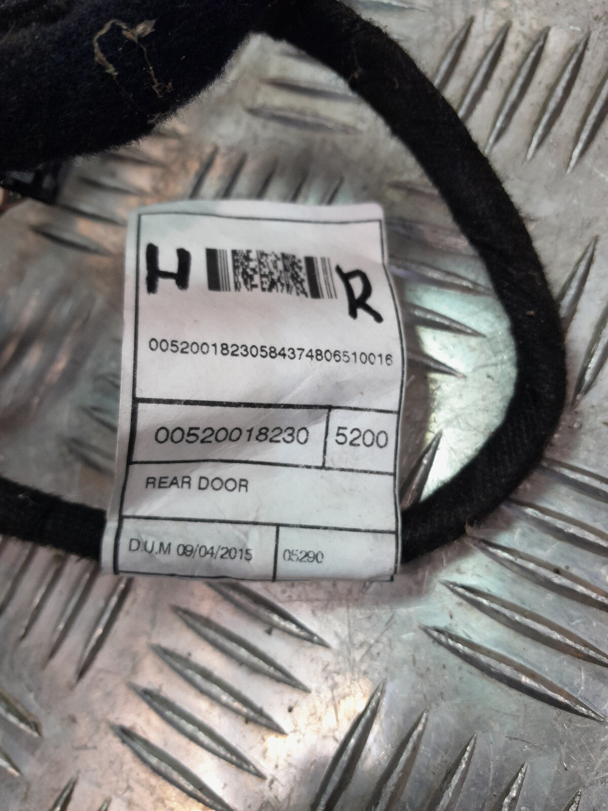 Jeep Renegade 1.6 Mjet Original Türkabelbaum Hinten Rechts Delphi gebraucht - 00520018230 – Produktansicht 2