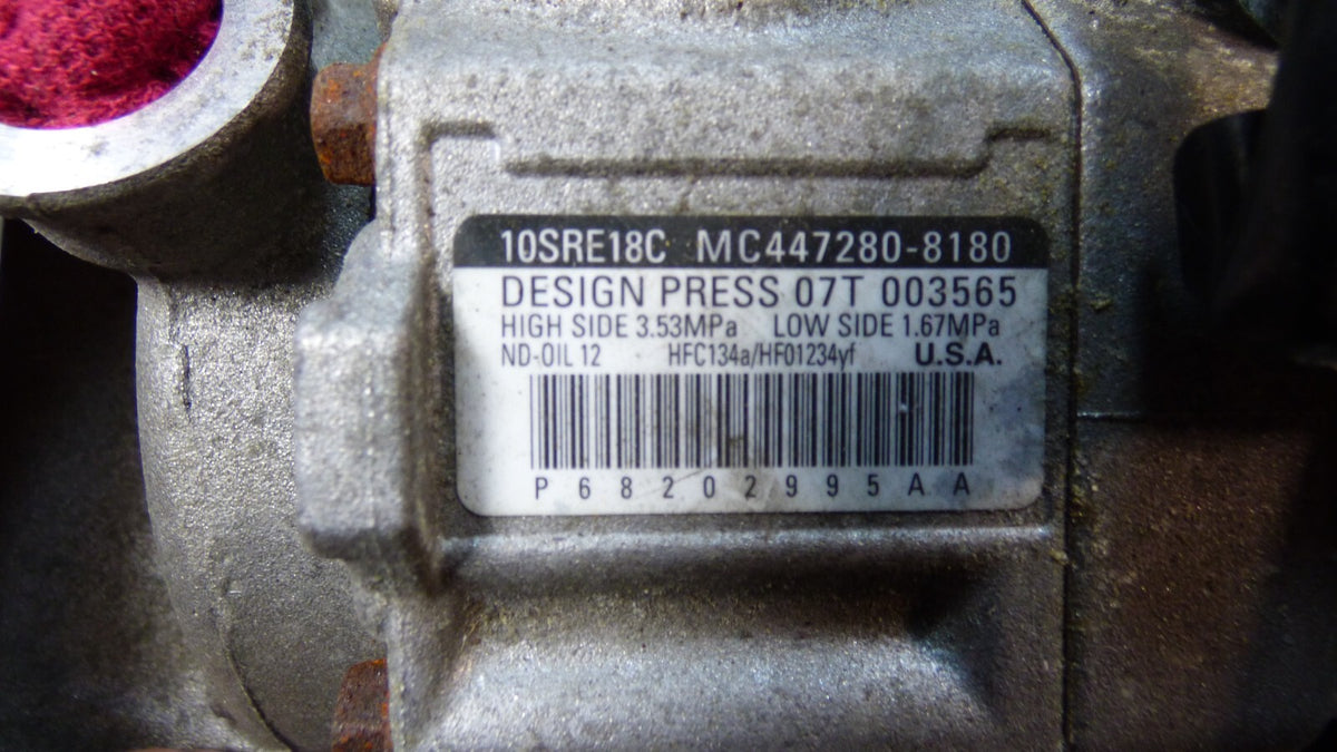 Jeep Grand Cherokee 3.0 CDR WK2 Original Klimakompressor gebraucht - P68202995AA – Produktansicht 5