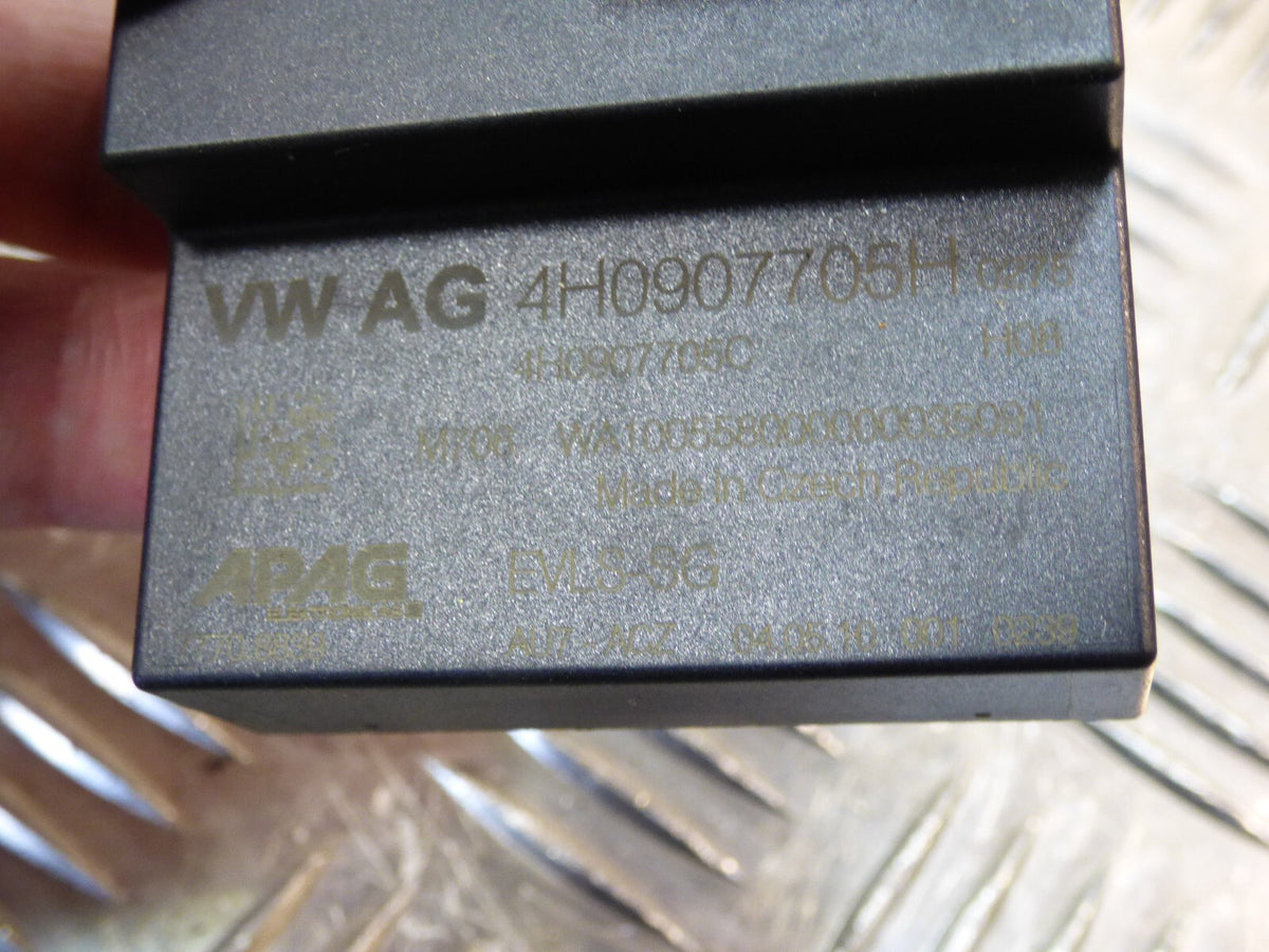 Porsche Cayenne 92A Steuergerät Lenksäule steering module 4H0907705H ORIGINAL gebraucht - elektrische – Produktansicht 2
