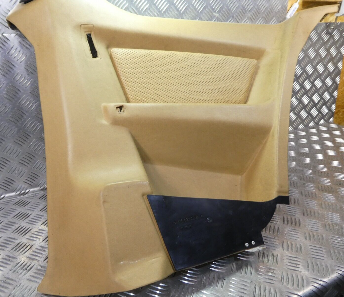 C126 W126 Coupe SEC Coupé Seitenverkleidung hinten Rechts Beige ORIGINAL gebraucht - creme ORIGINAL… – Produktansicht 2