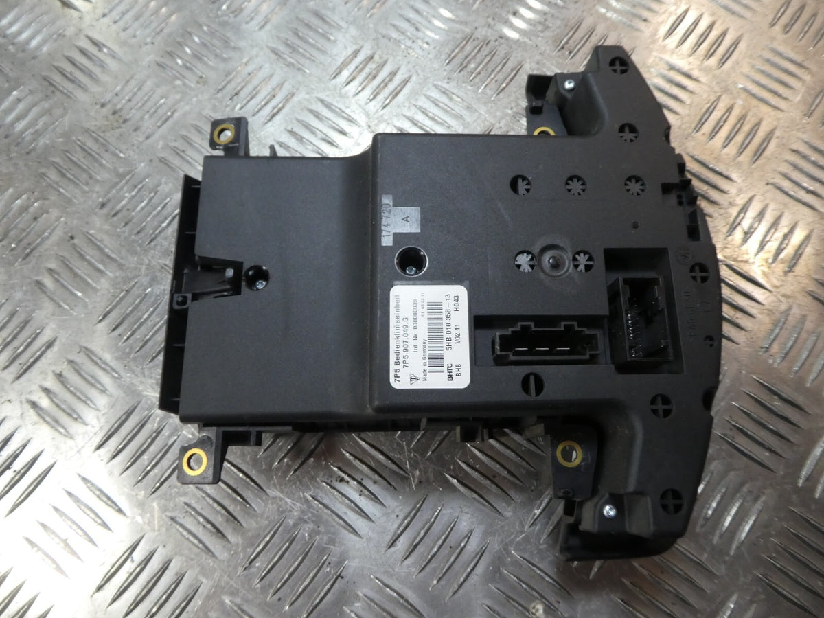 Porsche Cayenne 92A Bedieneinheit hinten Fond 7P5907049G ORIGINAL gebraucht - Klimabedienteil – Produktansicht 4