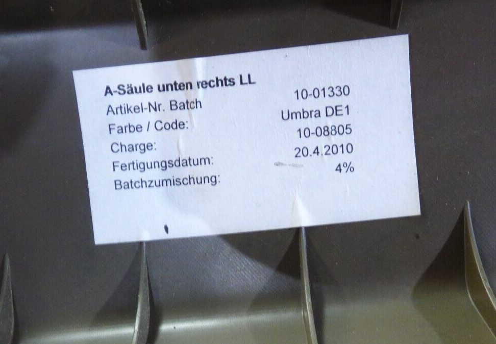 Porsche Cayenne S 92A Einstiegsleiste Schweller v. rechts 7P5863484M ORIGINAL gebraucht - Verkleidung – Produktansicht 4